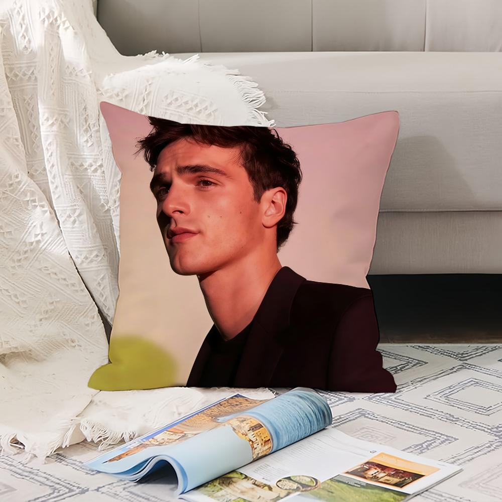 Australian Actor J-Jacob E-Elordi Pillow Case Office Cushions Suitable For Sofa Car Bedroom Decorative Cushion Cover