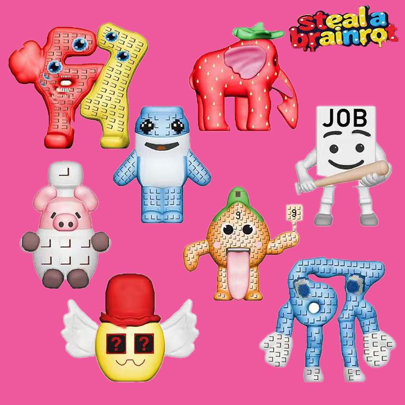 Nuova Figurine Carina Steal A Brainrot N.9 Casa Figura Giocattolo Gioco Periferiche Bambole Giocattoli Anime Regali di Natale
