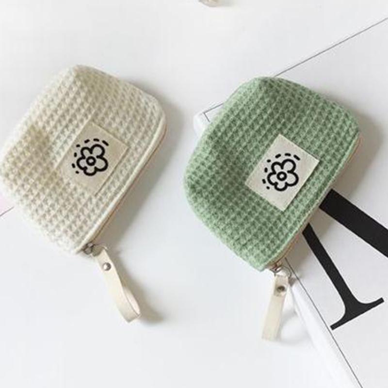 Fashionable  Cute And Simple Wallet Small And Fresh Cosmetics Coin Purse