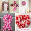 4 Rolls 10 Inch Red/Pink/White Decorative Mesh Ribbon, for Wreath Supplies Front Door Wreath Crafts Tree Decor Christmas NewYears Valentine'S Day
