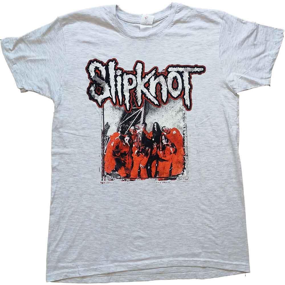 Slipknot T Self Titled Band Logo new Official Mens Grey Unisex T-Shirt XXXL