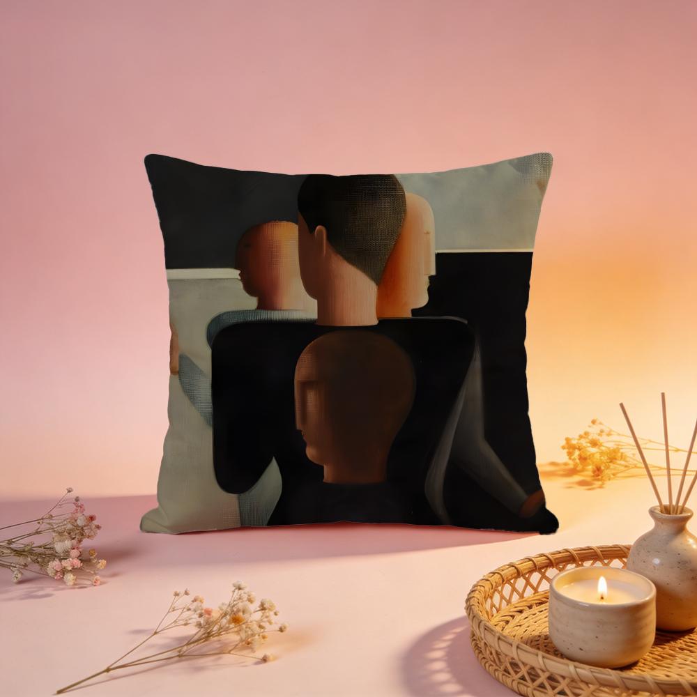 

Fashion Ooskar Schlemmered Cushion Cover Comfortable Durable Pillow Cover MultiScene for Home Office Car Sofa 30X30cm