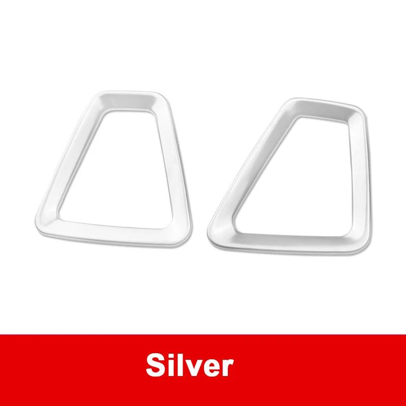 Stainless steel Car Dashboard Air Outlet Vent Frame Trim Cover Sticker For Volvo XC60 2018-   2024 2025 Accessories