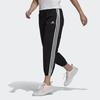 adidas Women's Black 3-Stripes Woven 7/8 Pants GM5559
