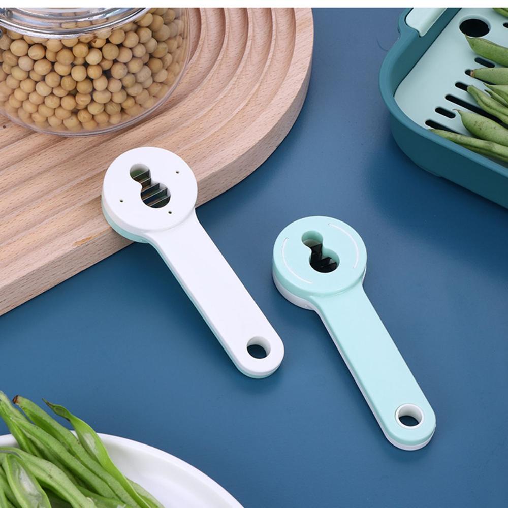 Remover Stainless Steel Peeler Long Bean Shredder Stringer Green Bean Slicer French Bean Cutter
