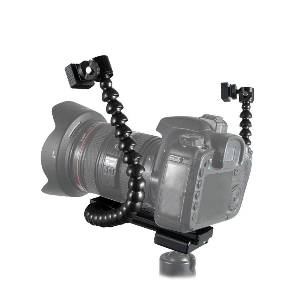 Braço Flexível com Mordentes Ajustáveis Suporte Universal Flexível para Câmera GoPro/DJI Osmo Action/Insta360 Vlogging