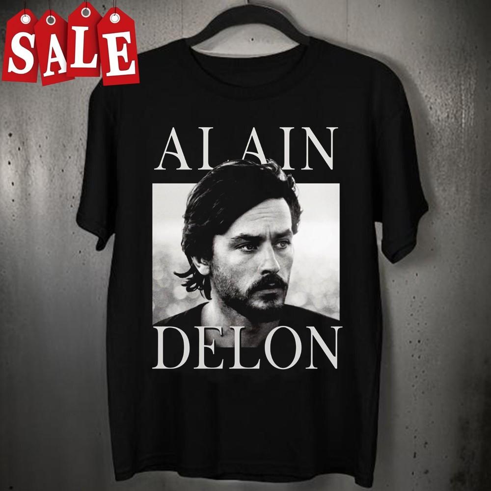 New Rare Alain Delon Gift Family Unisex S-5XL Shirt Unisex T-Shirt M
