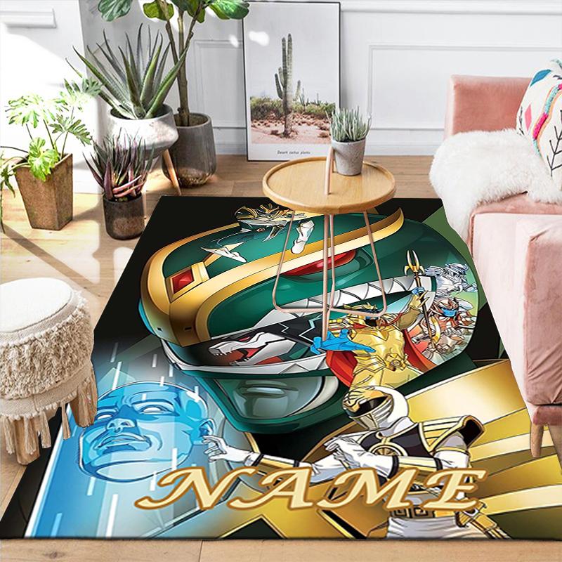 Custom 1Pc Power Rangers Storm Rug Office Carpet Indoor Outdoor Entrance Doormat Nonslip Soft And Comfortable Living Room D2915217