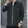 Men's Loose Casual Long-sleeved Shirt Jacket.