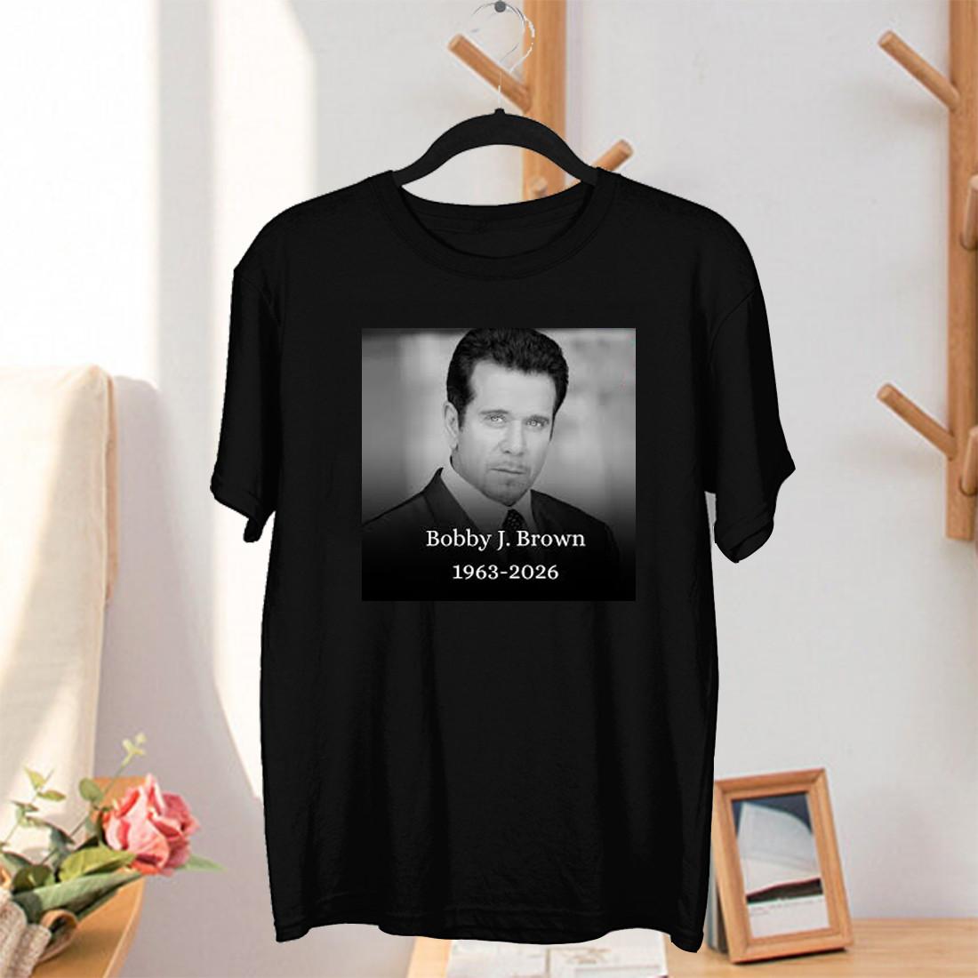 Bobby J. Brown Tee T Shirt Black Short Sleeve Unisex S