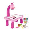 Child Smart Projector Desk With Light & Music Learning Painting Machine Toy 5ML