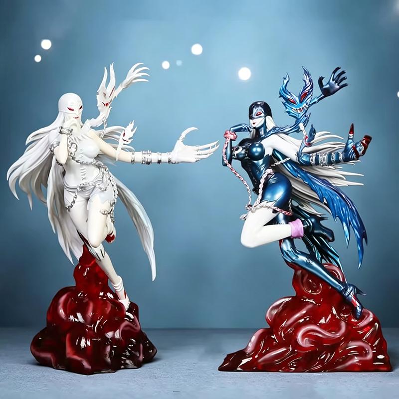 24cm Anime Lady Devimon Figure Digimon Action Figures Figurine Pvc Doll Desk Decora Statue Collection Model Gifts Toys In Stock