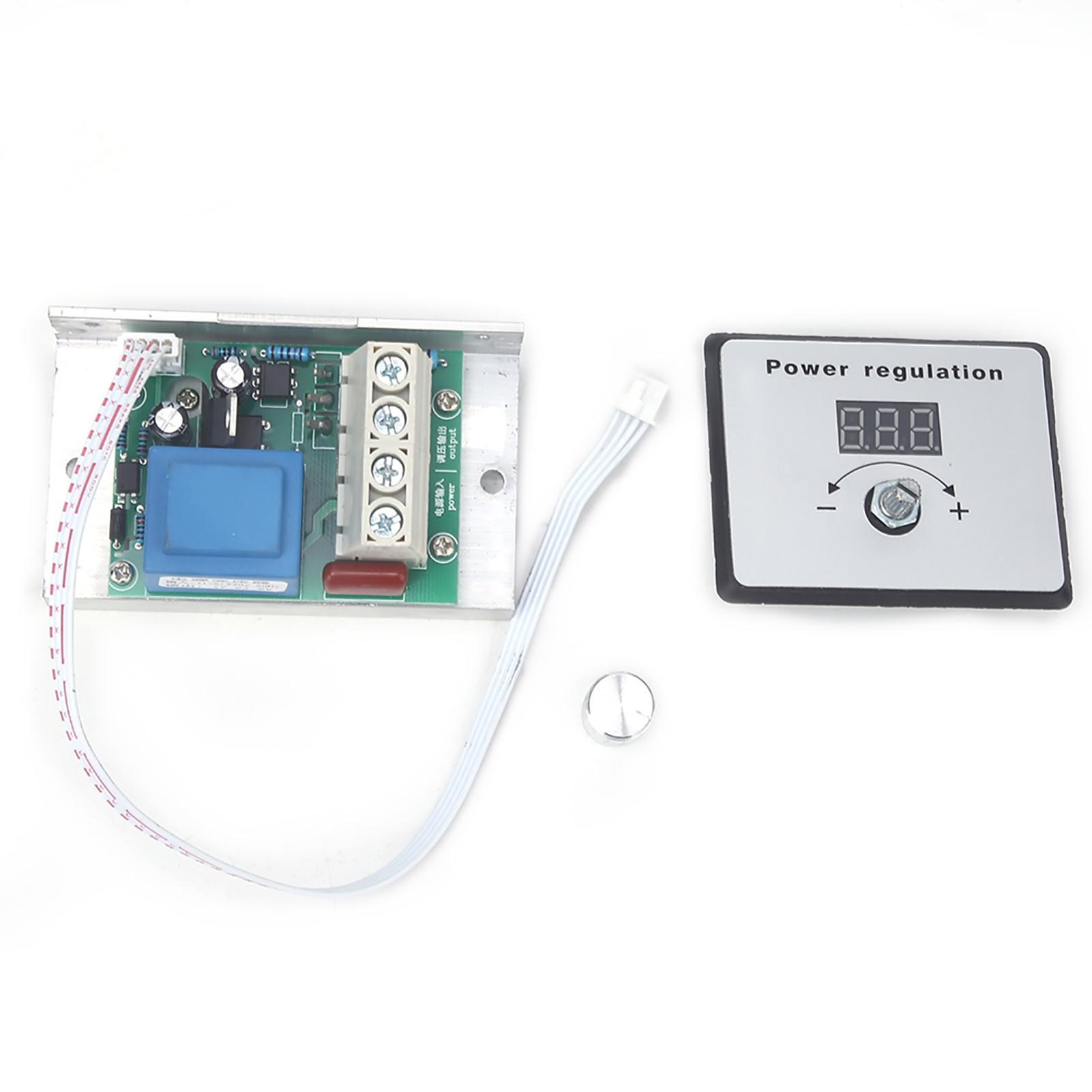 

Voltage Adjustment Module AC Voltage Regulator Module 10000W 220V 80A