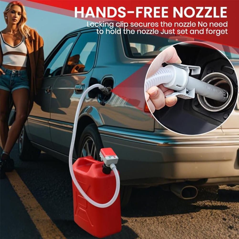 Water Transfer Pump Self-Priming Pump Portable Water Transfer Pump Utility Pumps Fit For Kitchen Bathroom RV Electric Oil Pump