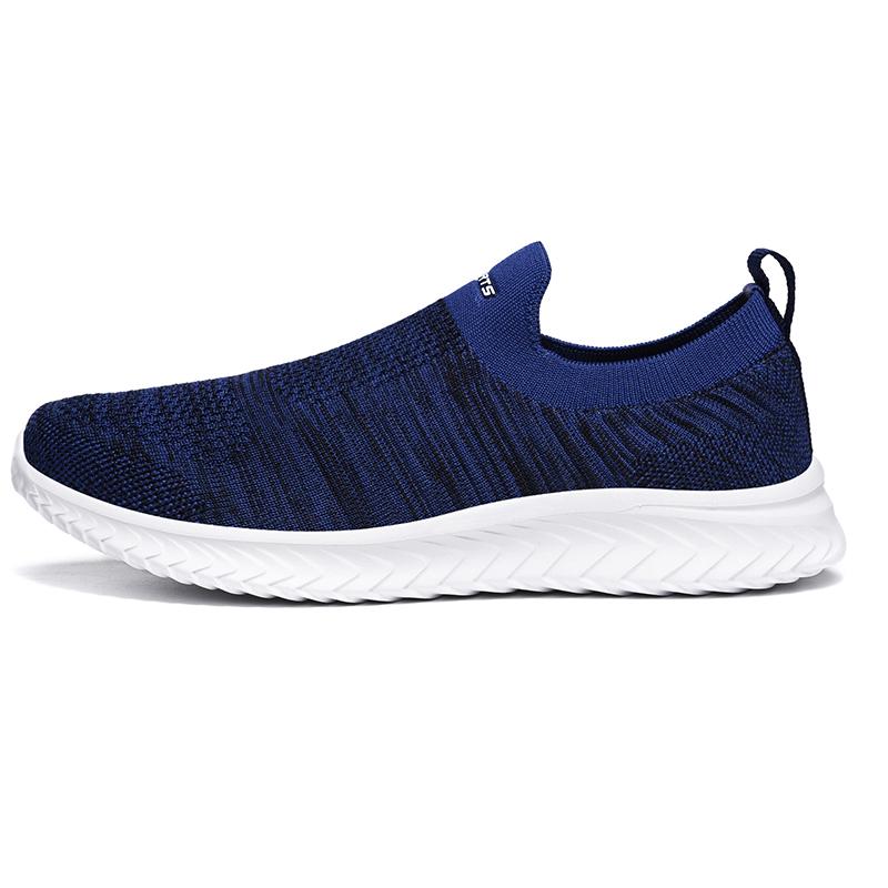 Fashion Summer Fashion Men Sneakers Breathable Men Shoes Fashion Slip On Sneakers For Men Cheap Men Loafers Shoes Without Laces