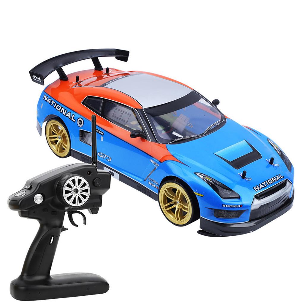 1:10 2.4G RC Car Drift Racing Car Children Kid Remote Control Vehicle Toys GiftsDual Battery