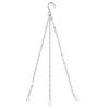  3 Point Flower Pot Planter Chain Garden Basket Iron Garden Potted Plants
