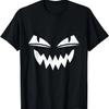 Halloween MotifPumpkin Face Carnival Costume Clothing T-Shirt