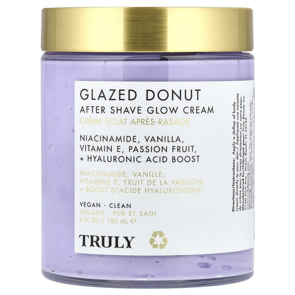 Truly Beauty, Glazed Donut Aftershave Glow Cream, 180ml (6 fl oz)