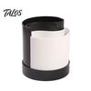 Pen Holder with 2 Compartments, Detachable Plastic Stationery Storage Container, Decorative Pencil Organizer Box for Home Office Desk