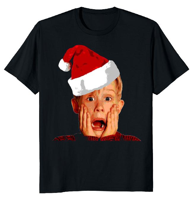 

Футболка унисекс «Kevin Alone Christmas Santa»