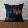 Fantasty Forest Pillow Case For Car Sofa Decorative Home Doublesided Print Plush Square Throw Pillow Cushion Cover