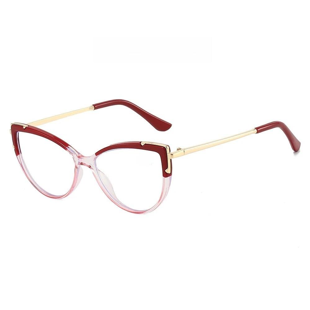 New Cat-Eye Anti-Blue Light Presbyopia Eyewear for Women Fashionable Ultra-Lightweight High-Definition Reading Glasses