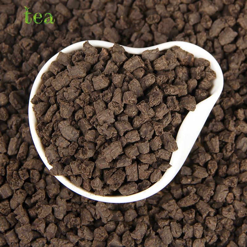 Yunnan Aged Pu'er Tea, Menghai Jujube Fragrant Tea Fossil (Broken Silver), Jujube Fragrant Old Tea, Cooked Tea, 500g