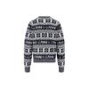 GANNI Knitted Jacquard V-Neck Long Sleeve Button Sweater Women sweater Blue K2093-683