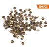 100 pezzi Chiodi Spessi in Ferro   Fissaggi per Mobili   Porta in Legno (6 * 12mm)