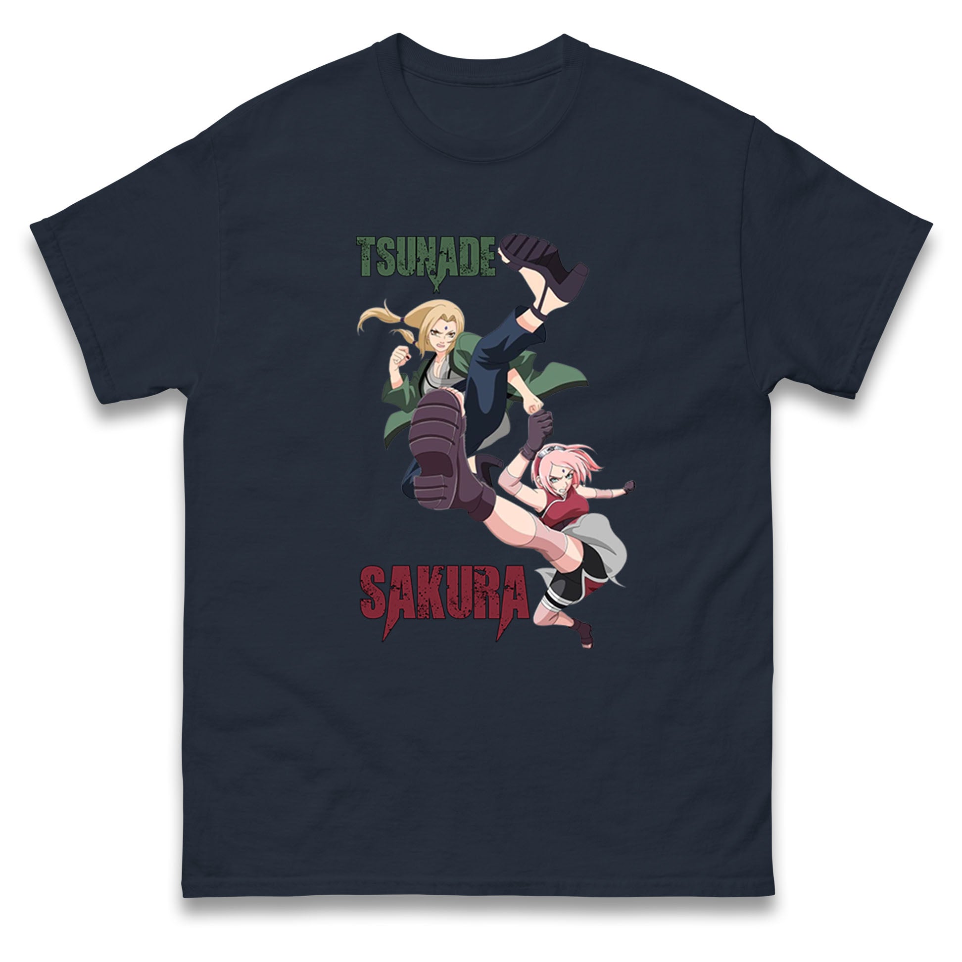 

Sakura Haruno And Tsunade Mens T Shirt Womens Tops Tees Naruto Shippuden Top S