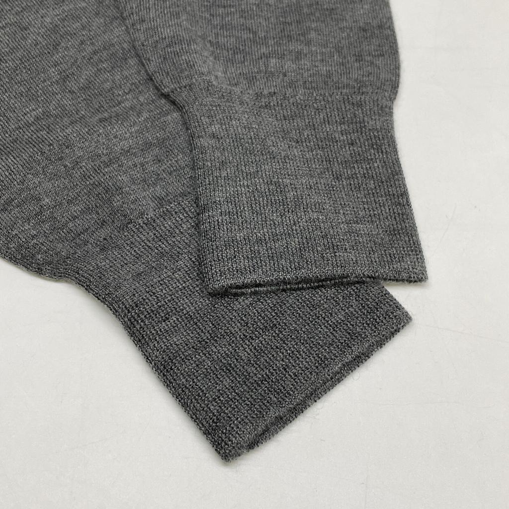 TOYOBOSHI ITO-GOROU Charcoal Gray - HIRYU-STU 09IT-CS0002 Cashmere Silk Knit Sweater tops 2 khakiUsed