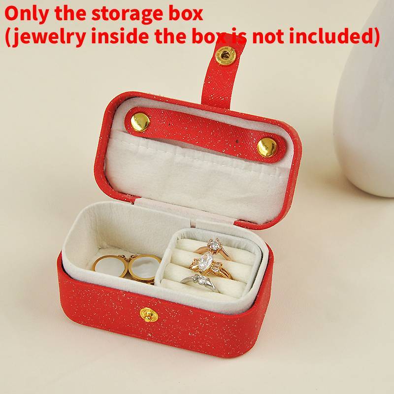 Jewelry Storage Box With Abs Material For Travel And Gift Use