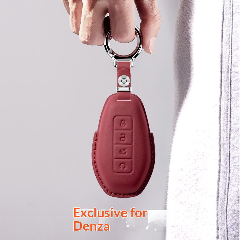 For 2025 Denza Z9GT/N9 key cover genuine leather car key case buckle modified interior supplies