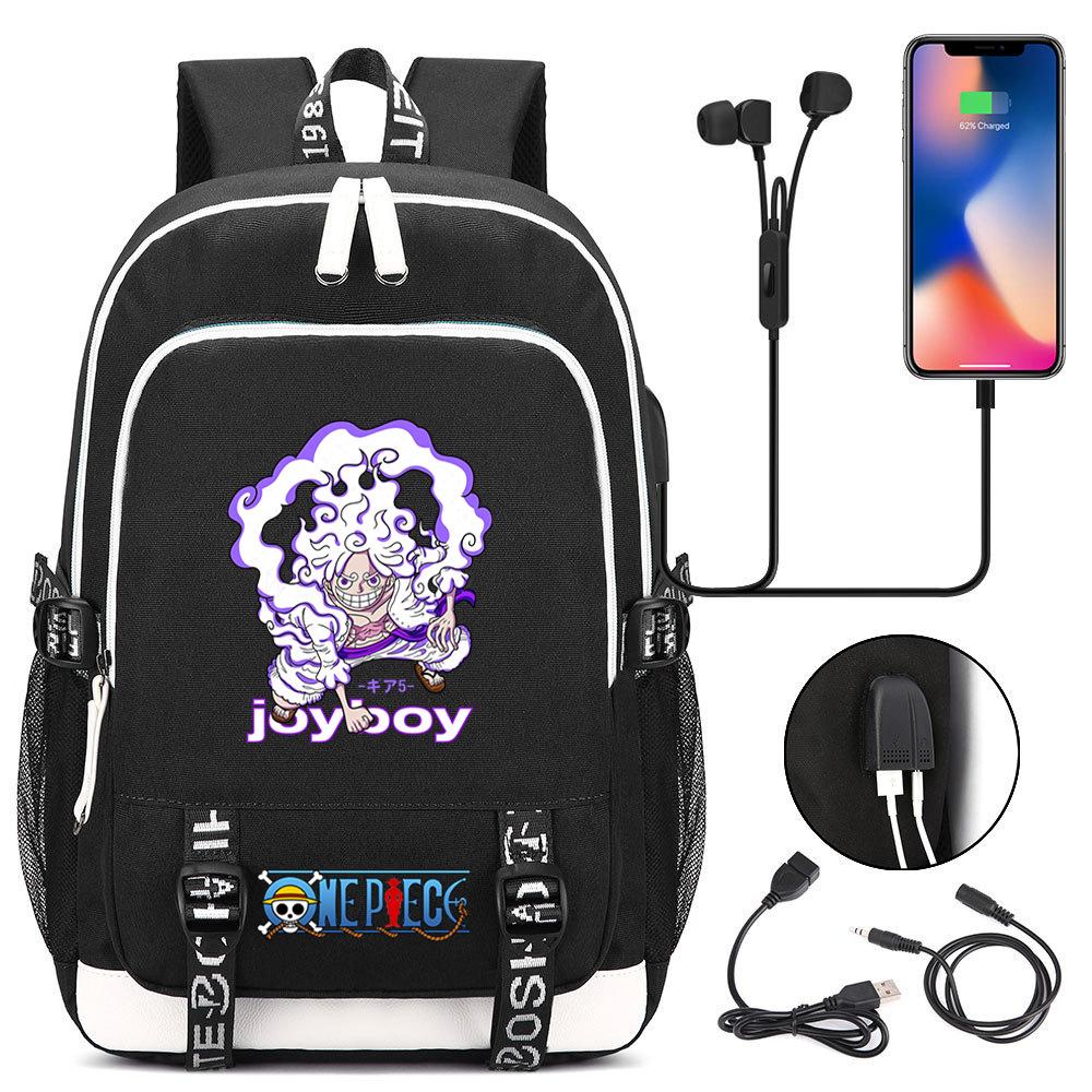 Primary And Secondary School Students Schoolbag Riman Personalized Printing Youth Leisure Travel With Usb Backpack