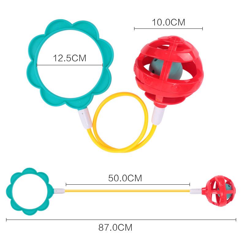 Upgraded Flash Jumping Rope Ball Kids Outdoor Fun Sports Toy Exercise Coordination And Balance Hop Jump Toy Ball