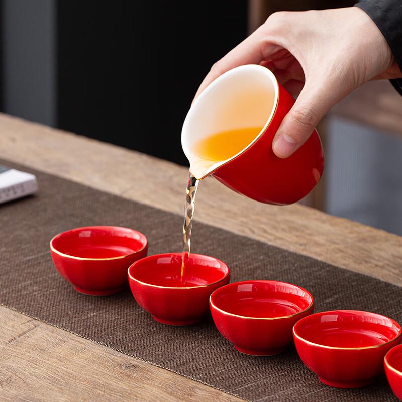 Pinjiang Good Luck Ceramic Tea Set