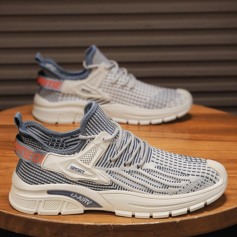 Breathable men's shoes spring and autumn new coconut thin sports shoes men's mesh casual summer shoes