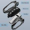 Zinc Alloy Car Remote Key Case Cover Shell Fob for A3 A4 B9 A6 A7 4K A8 E-tron Q5 Q8 C8 D5 SQ8 Key Protection Bag Accessory