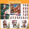 Christmas Countdown Calendar With Cat Motif Acrylic Decoration For Holiday Festivities