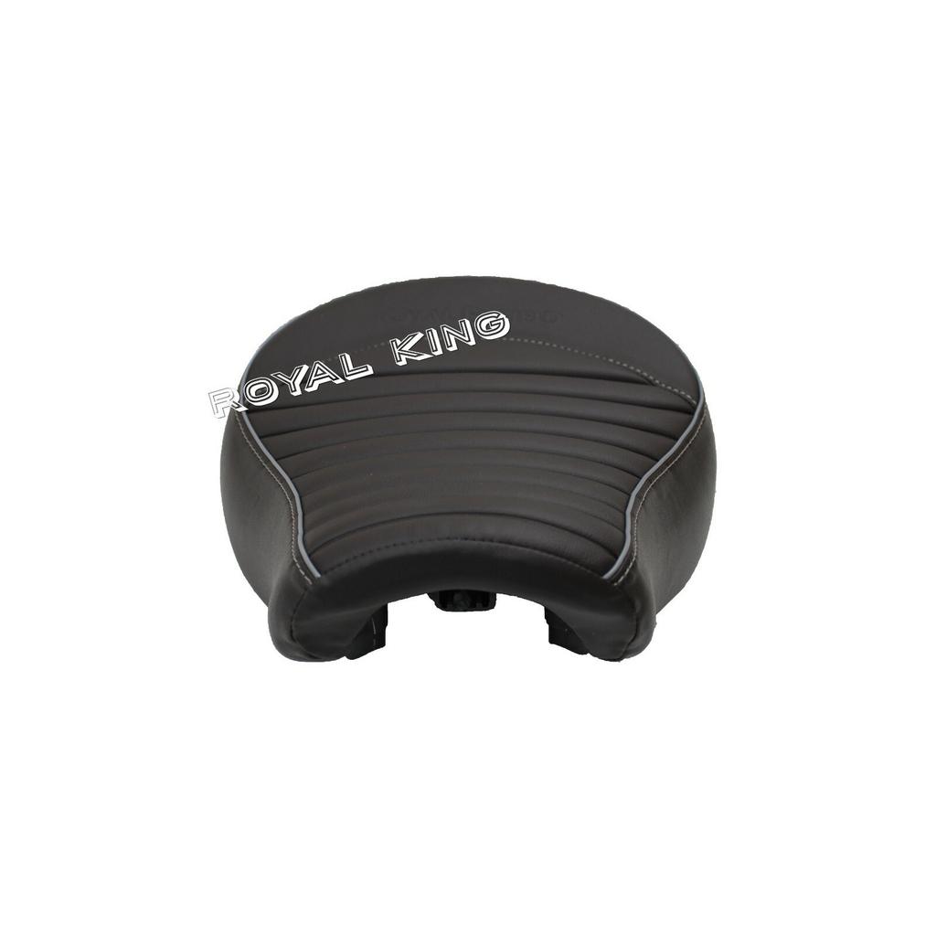 Royal Enfield "New Classic 350 Brown Touring Rider Seat With Seat Spring"