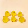 Luminescent Mini Chicken Miniature Chicken Figurine Glow In The Darks Tiny Figure To Hide Fairys Garden Dollhouses Decors