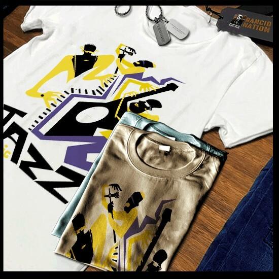 

Black History Month T-Shirt Jazz Music African Rhythm Melanin Vibes XL white tee 2XL