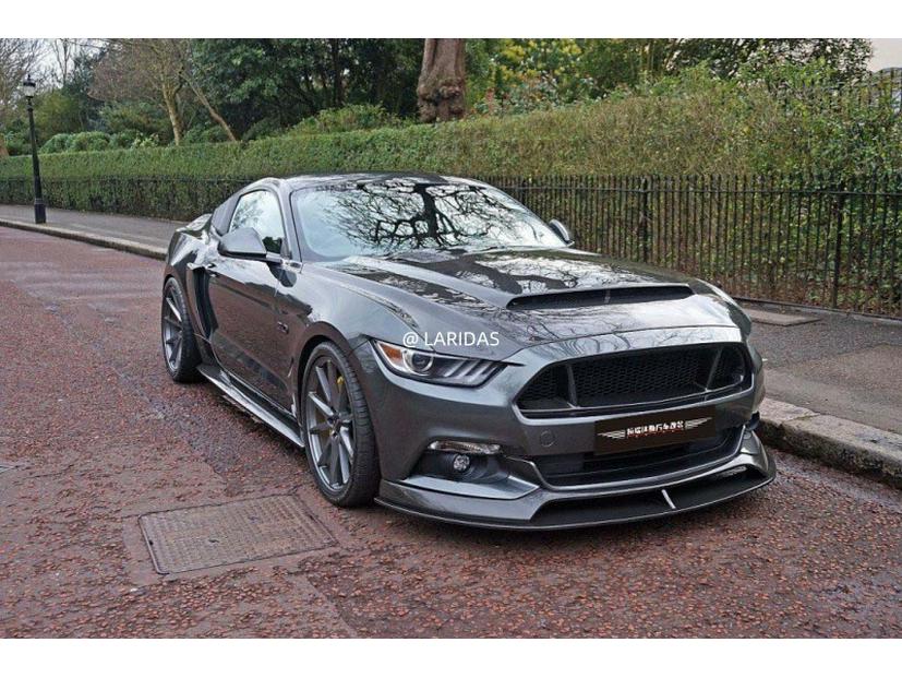 15-17 Ford Mustang Carbon Fiber Front Lip Body Kit