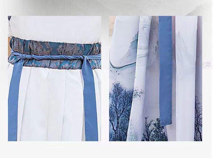 Costume Hanfu Dinastia Song per Bambini - Abito da Esibizione per Bambini Studente/Poeta