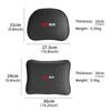 BBEI1 For KIA Car Logo Headrest Pillow Lumbar Neck Protective Cushion Accessories Cerato Soul Venga Forte Spectra Sedona Niro Cadenza
