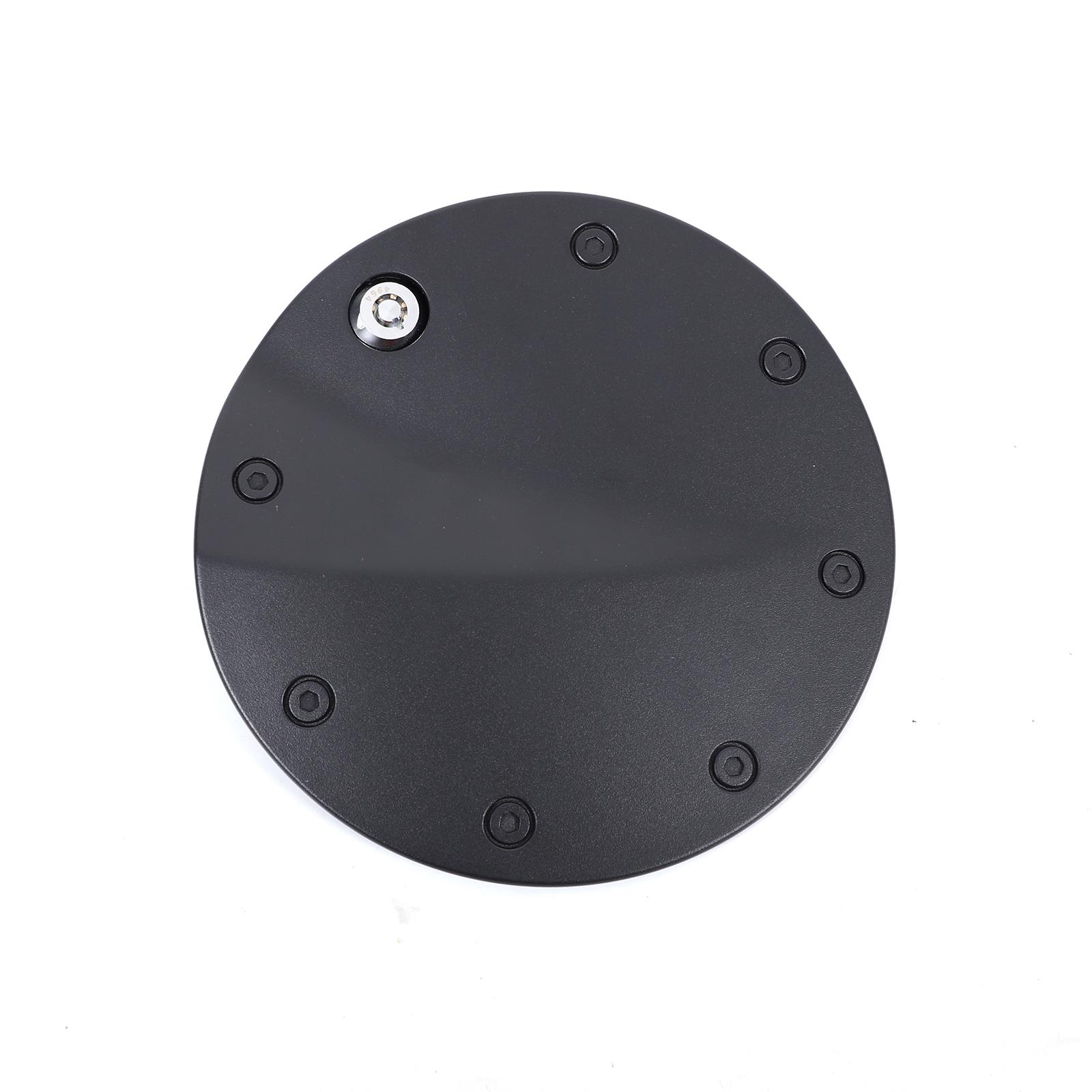 Aluminium Alloy For Toyota Tundra 2026-2026 Car Oil Fuel Tank Cap With Key Lock Cover Stickers Car Accessories чёрный