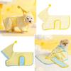 Soft Dog Bathrobe Absorbent Dog Towel Cute Pet Pajamas  Cat