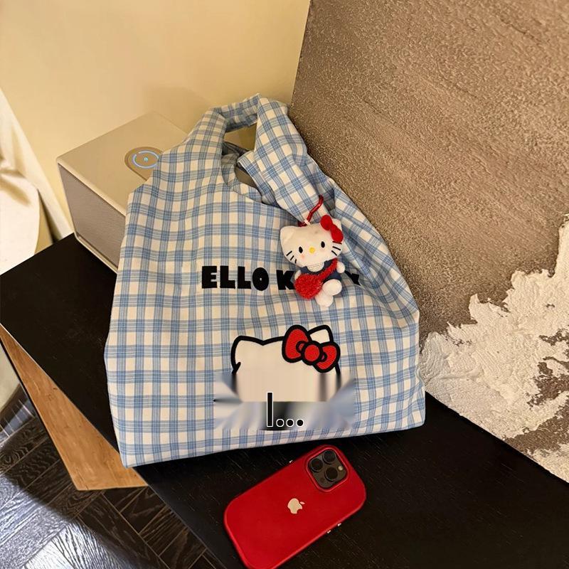 Versatile Large-Capacity Cute Canvas Tote, Handbag & Crossbody Bag for Summer Commutes.