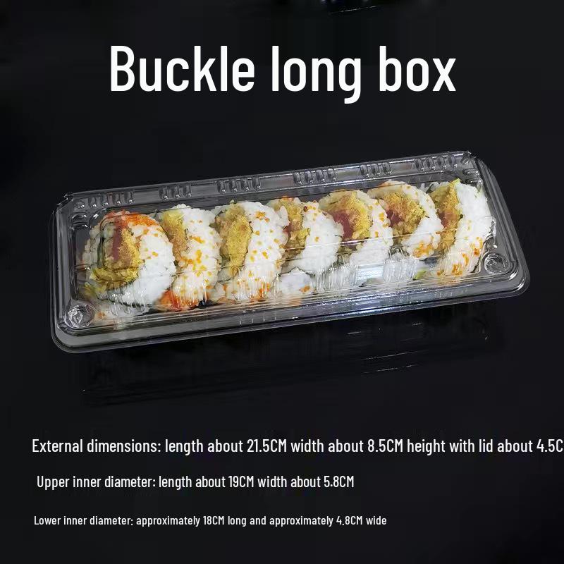 Sushi, Roast Duck, Pastry & Fruit Takeaway Box Set with Free Shipping & 100 Rubber Bands